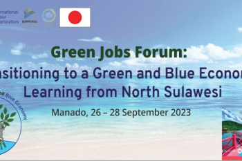 Forum on Green Jobs: Transitioning to a Green and Blue Economy - Learning from North Sulawesi